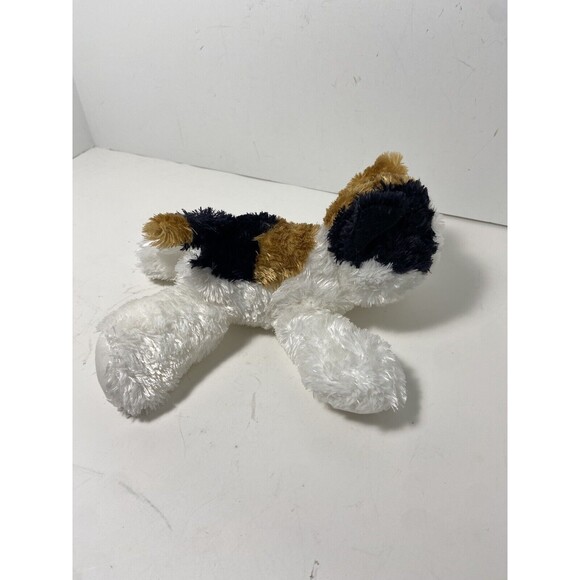 Aurora Calico Kitten Blue Eyes Shaggy Fur Plush Stuffed Animal 2017 - Picture 6 of 7